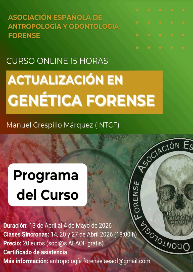 Curso: Actualización en Genética Forense